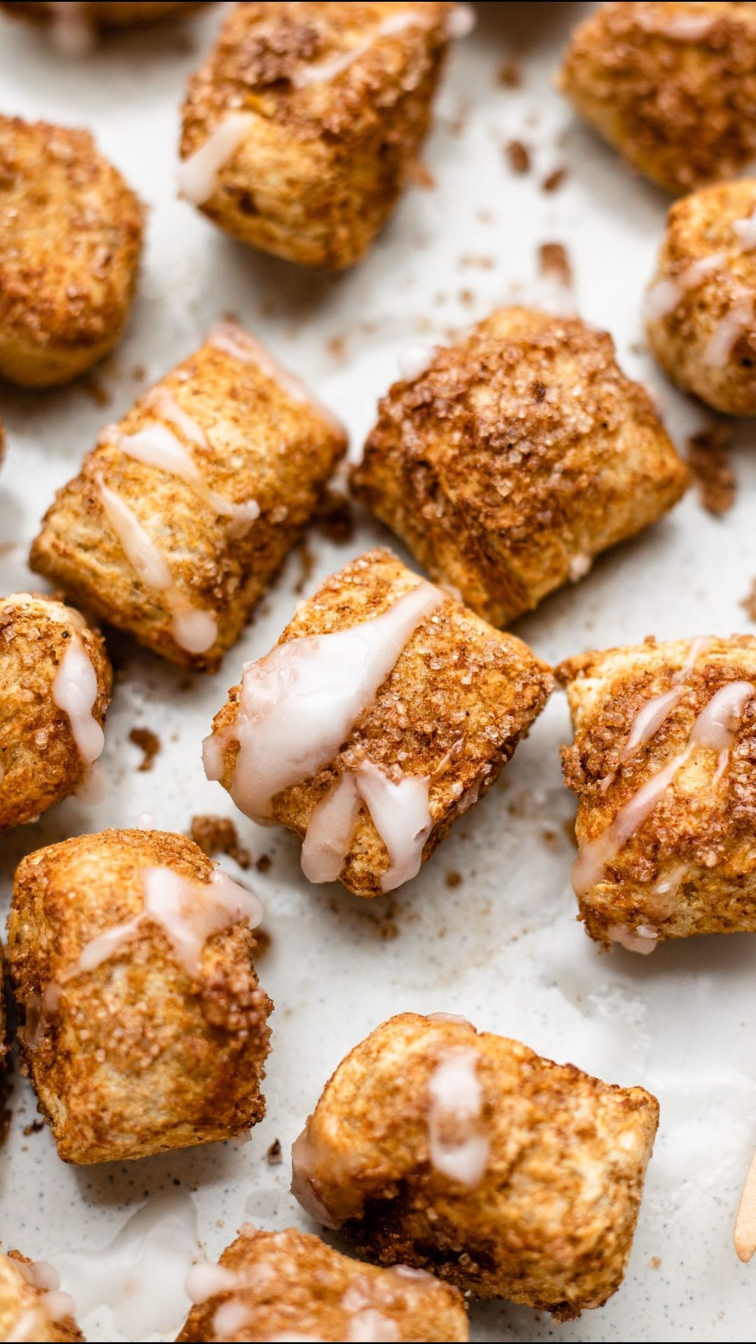 Air Fried Cinnamon Gnocchi Crunch