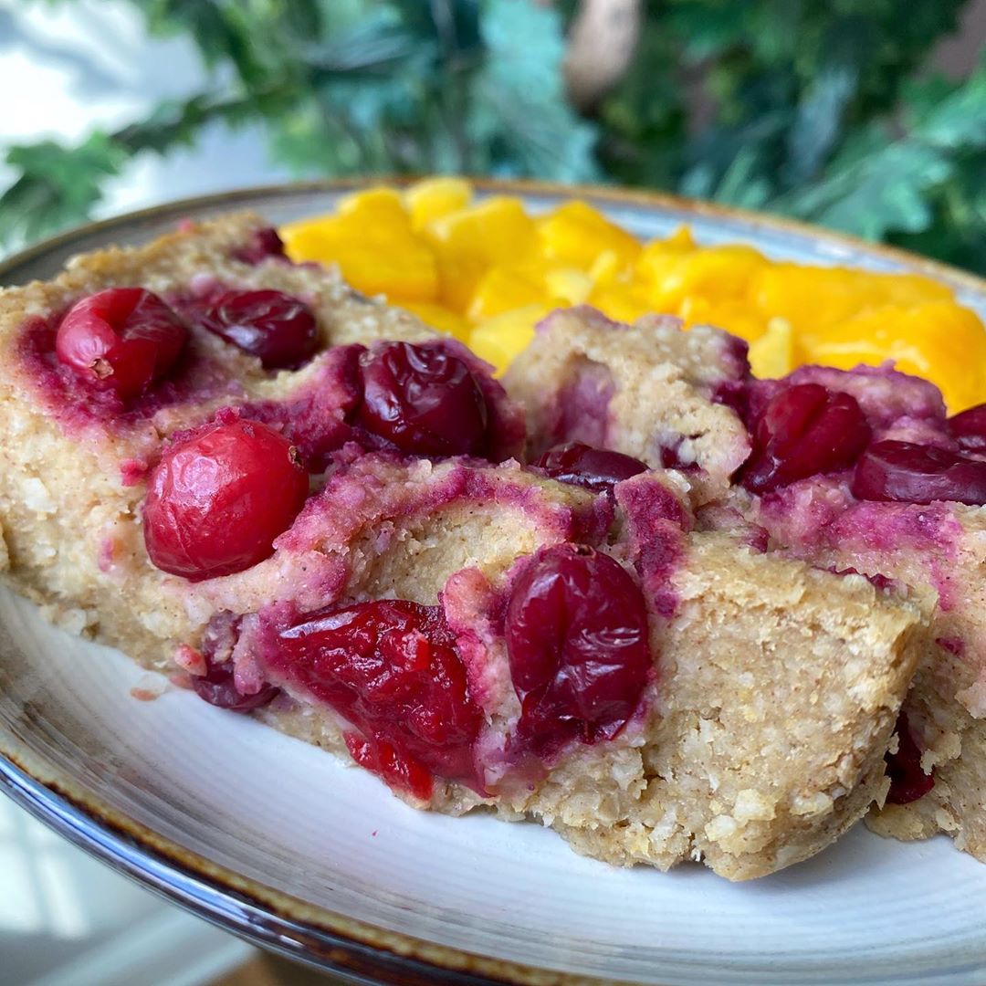 Cranberry Bread and Mango