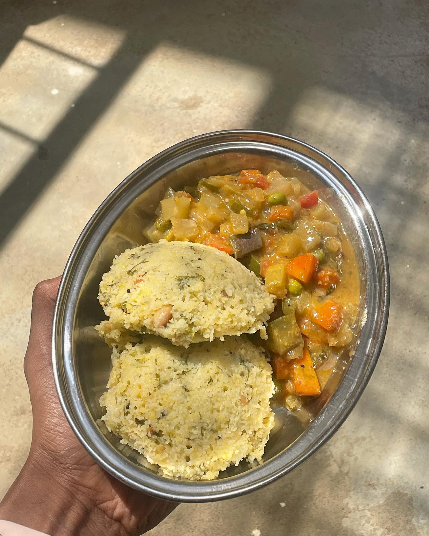 Moong Dal Idli Rava Style