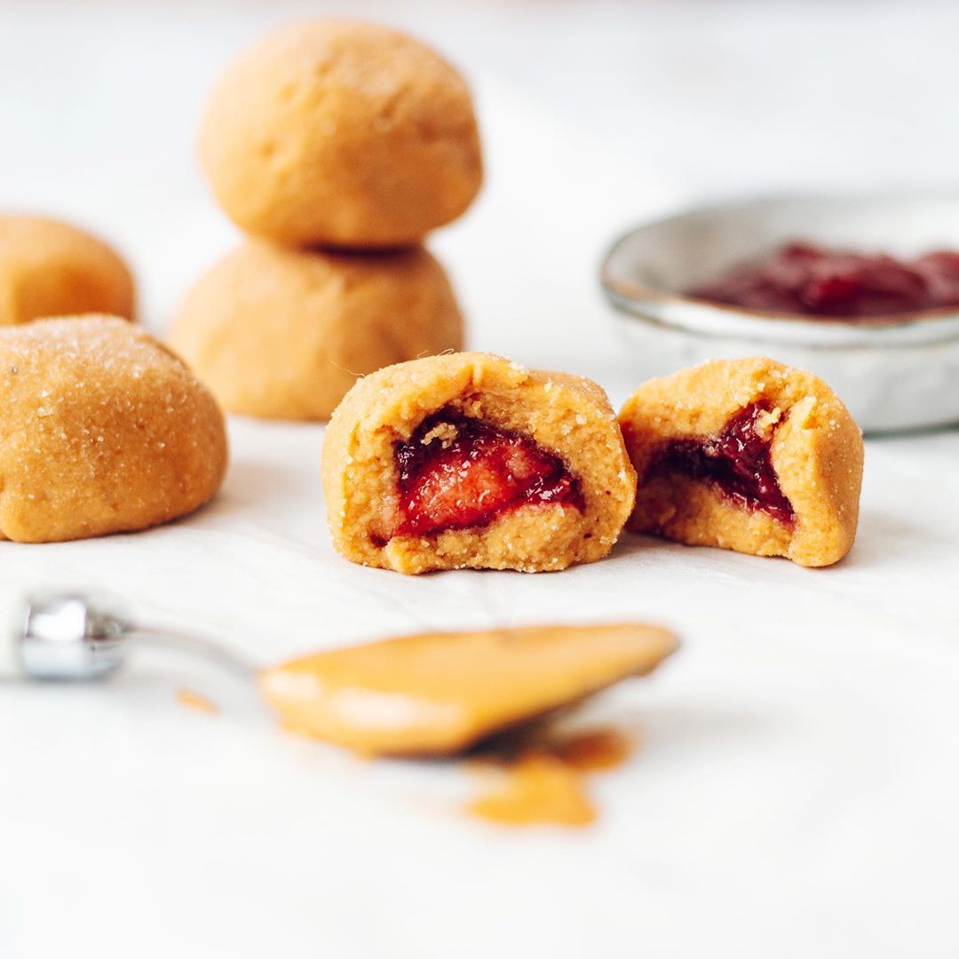 3 Ingredient Pbj Bites