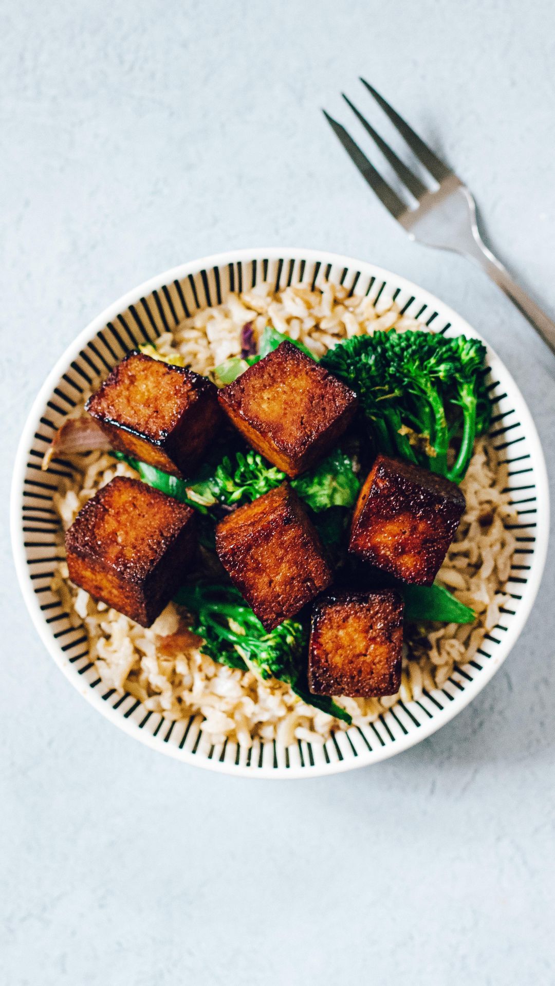 Sticky Teriyaki Tofu