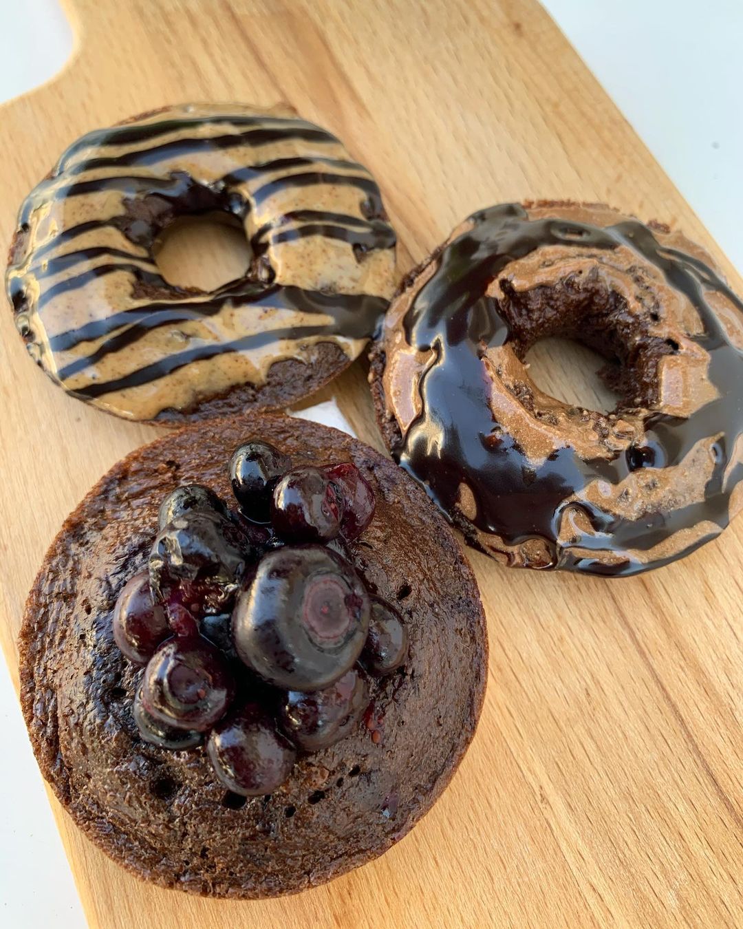 Simple Healthy Chocolate Donuts