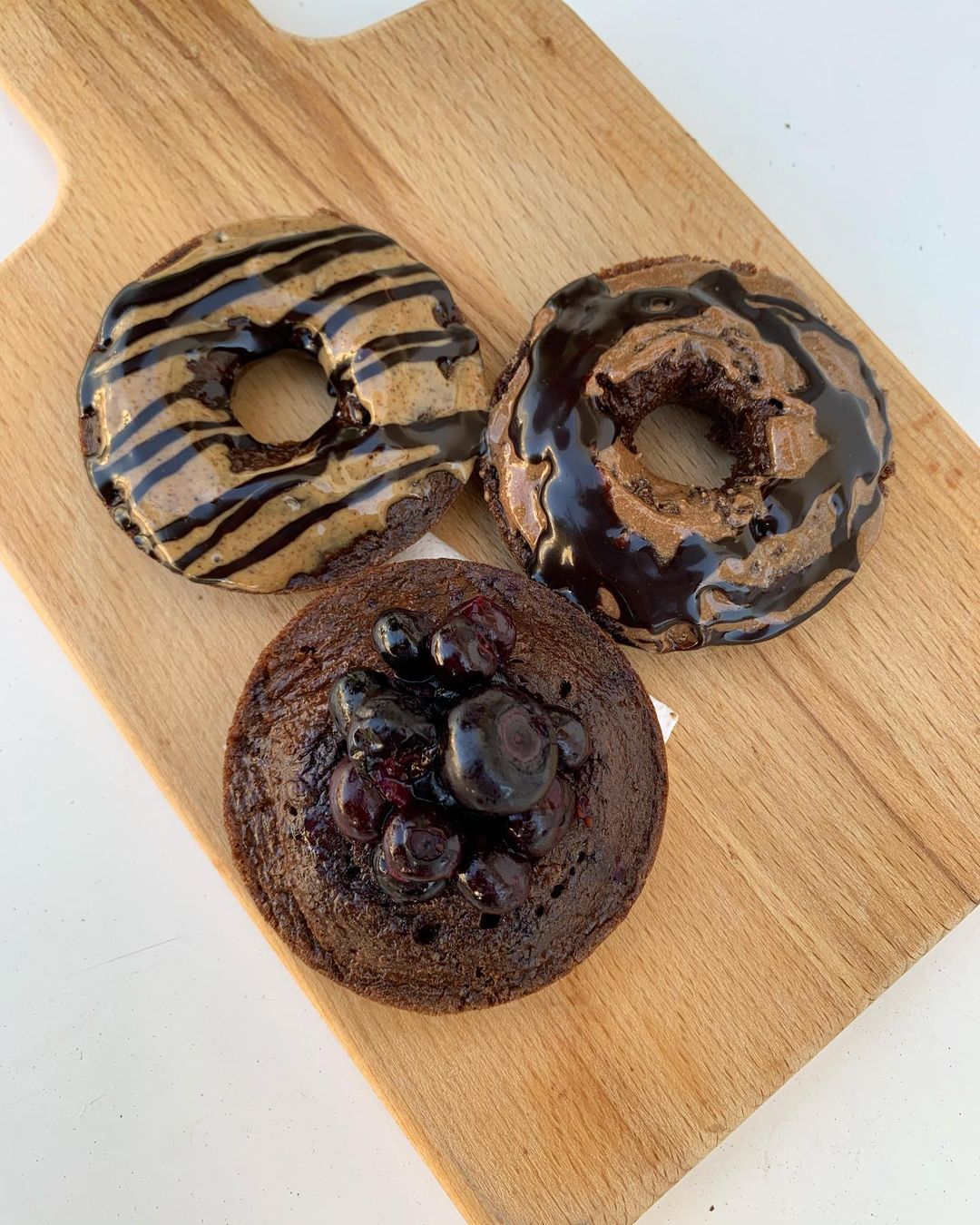 Simple Healthy Chocolate Donuts