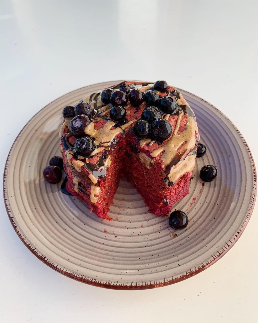 Vibrant Pink Pancakes with Beetroot and Coconut Milk