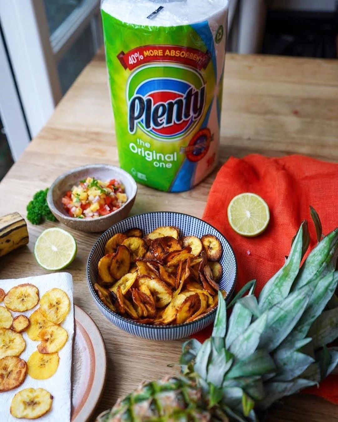 Quick & Easy Plantain Crisps