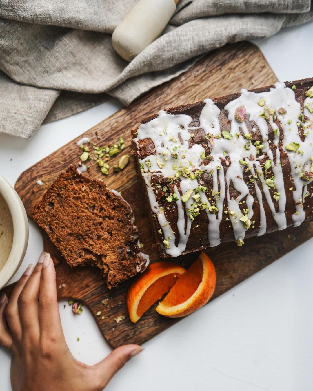 Vegan Spiced Apple Loaf Cake