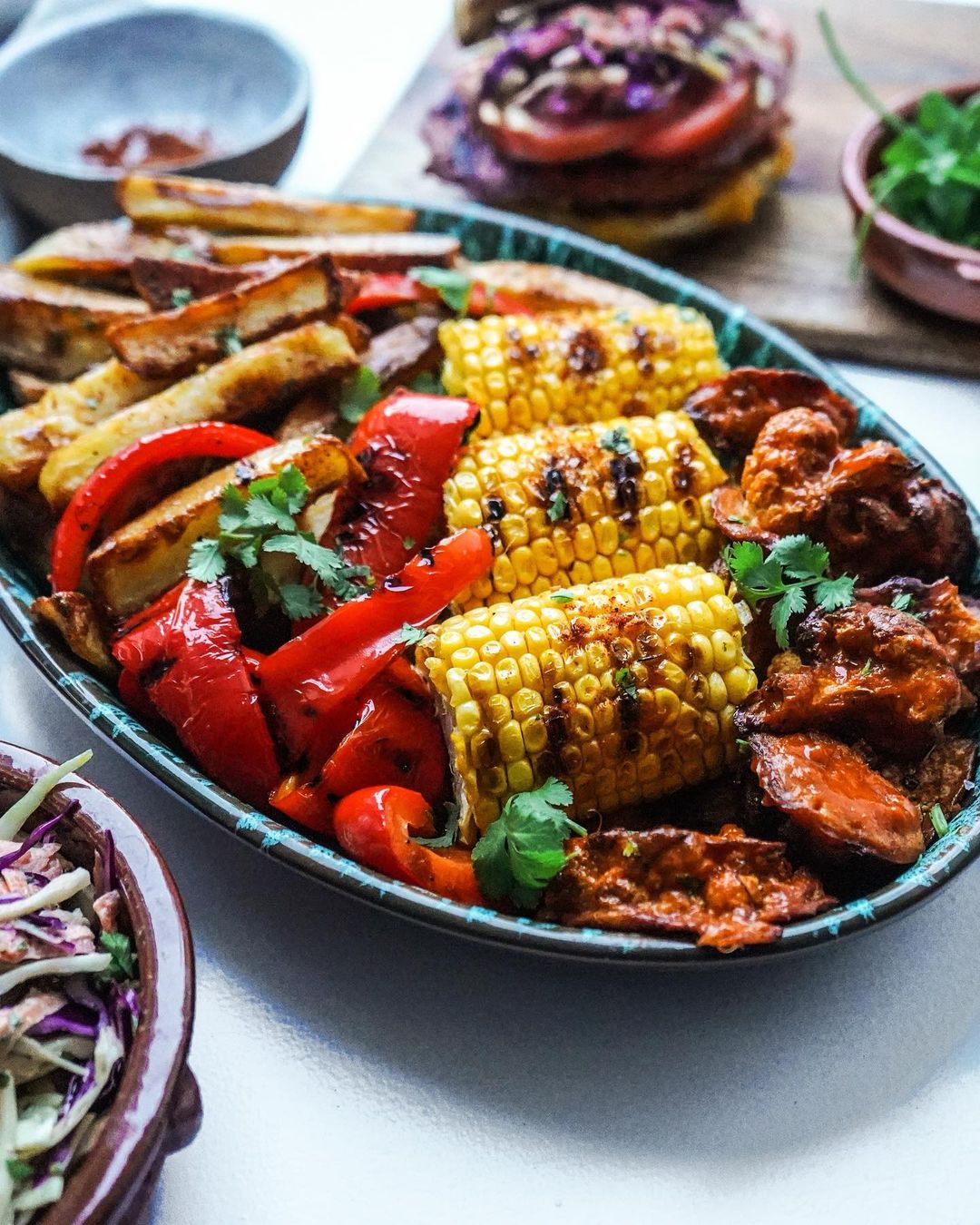 Peri Peri Cauliflower Burger