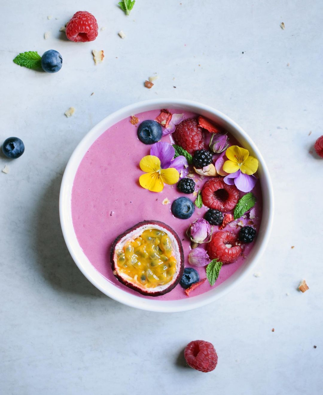 Pink Smoothie Bowl