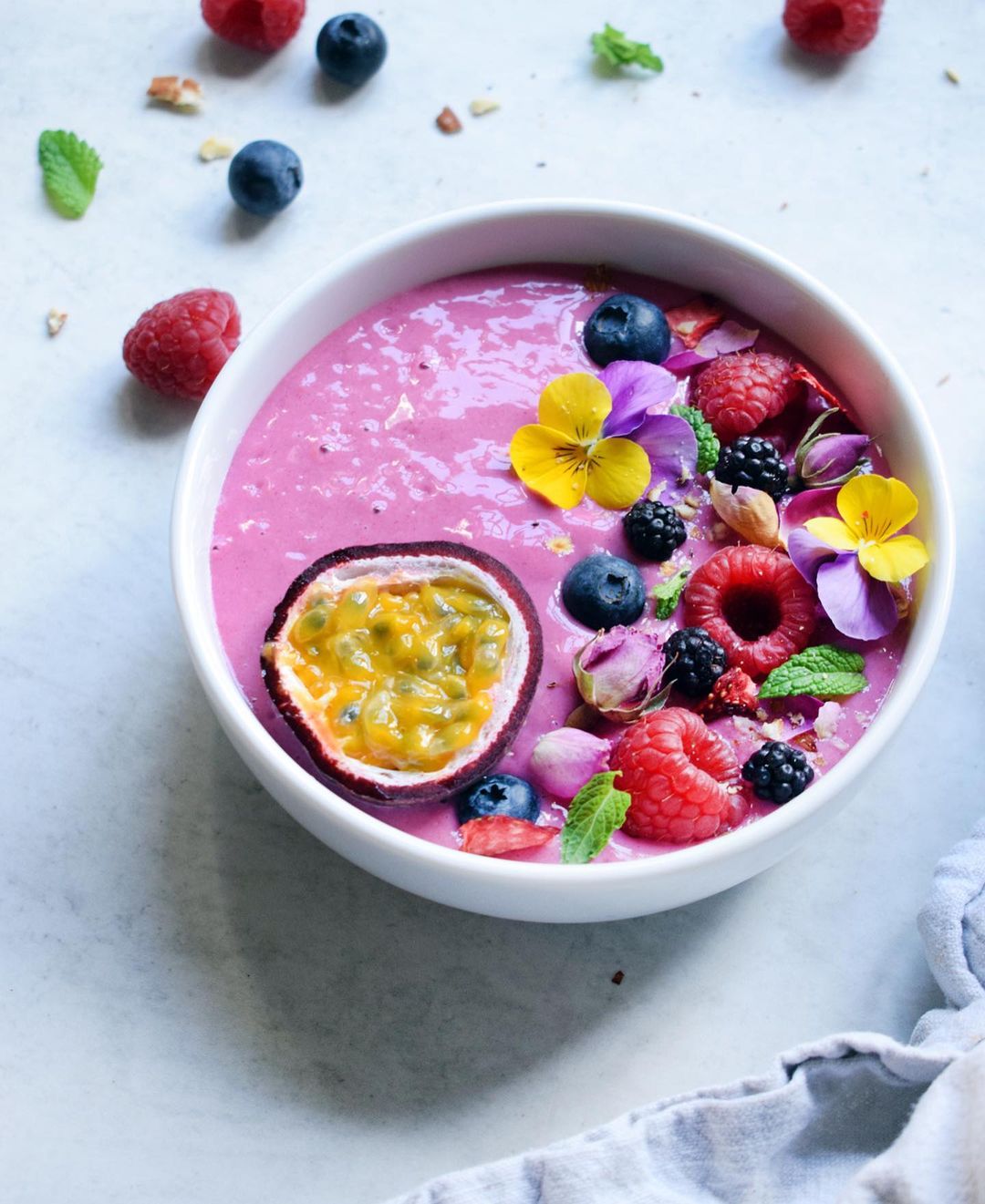 Pink Smoothie Bowl