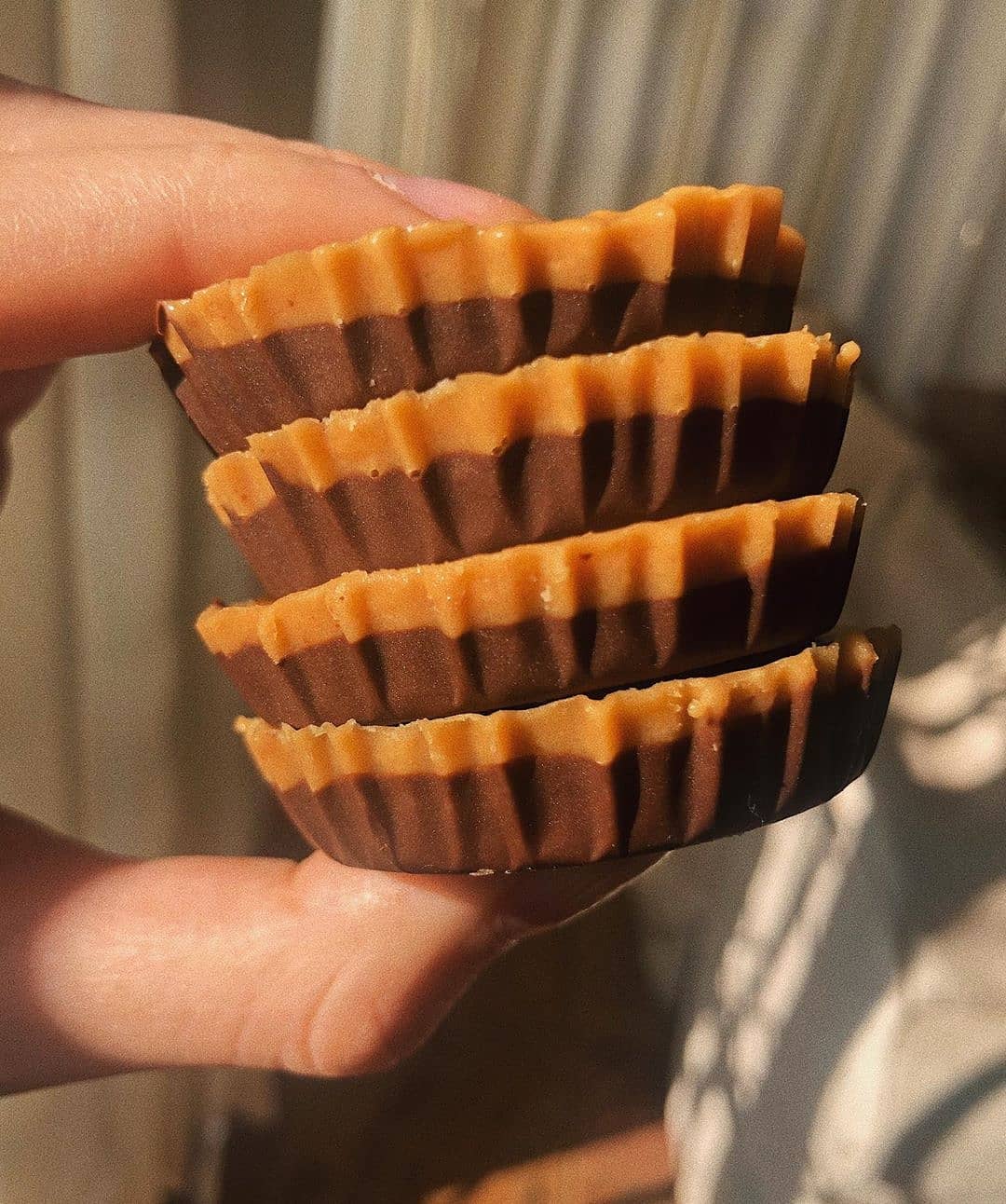 Homemade Vegan Peanut Butter Cups Delight