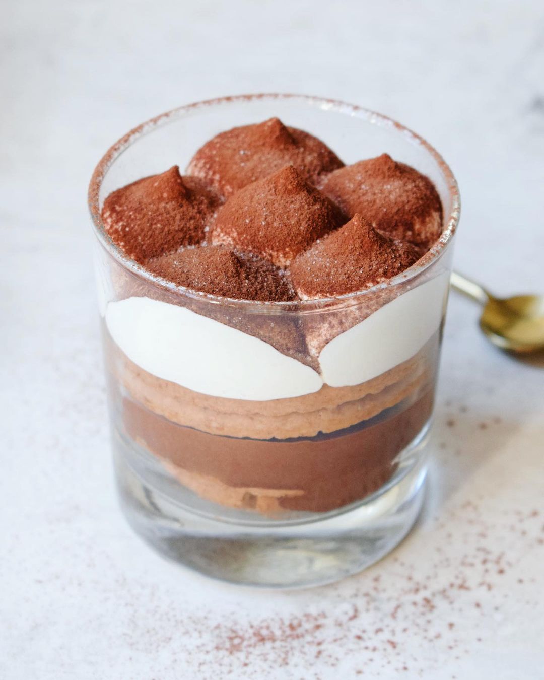 Vegan Chocolate Tiramisu Puds