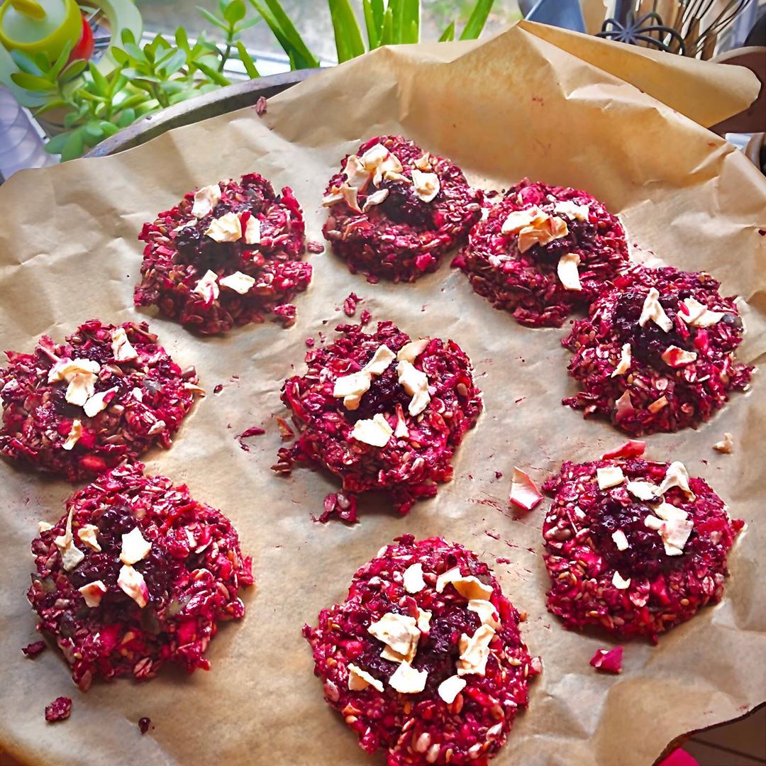 Blackberry & Apple Cookies