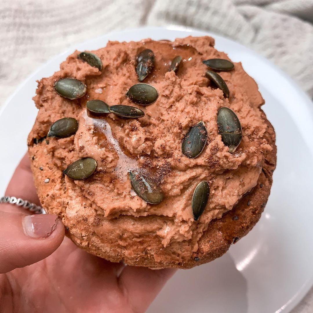 Single-Serve Pumpkin Chocolate Chip Cookie