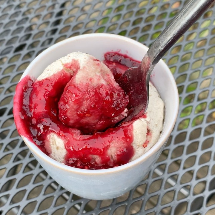 Microwave Jam Roly Poly in a Mug