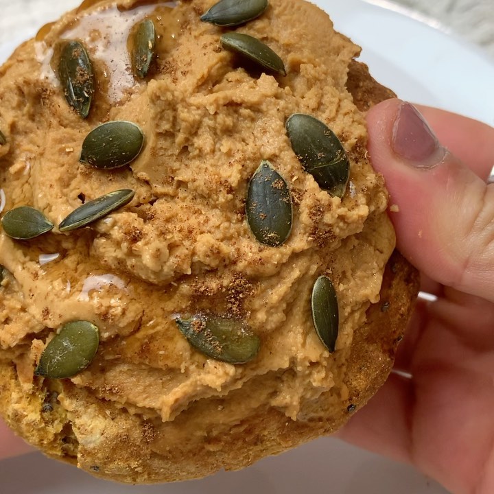 Single-Serve Pumpkin Chocolate Chip Cookie