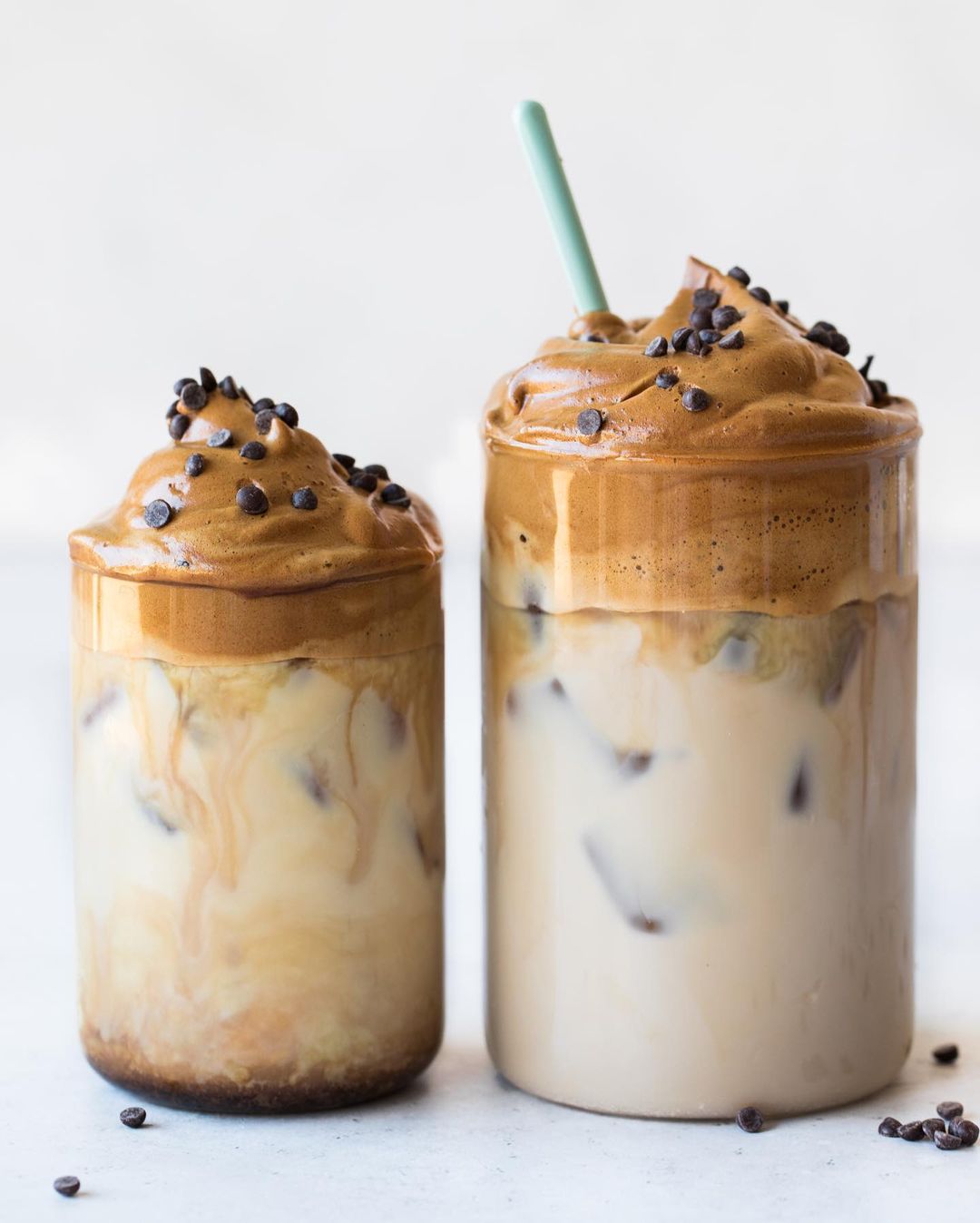 Fluffy Whipped Coffee Iced Latte