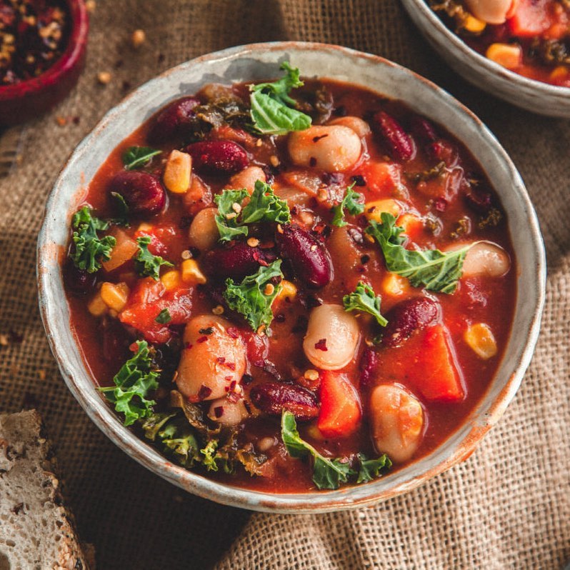 Store Cupboard Bean & Tomato Soup