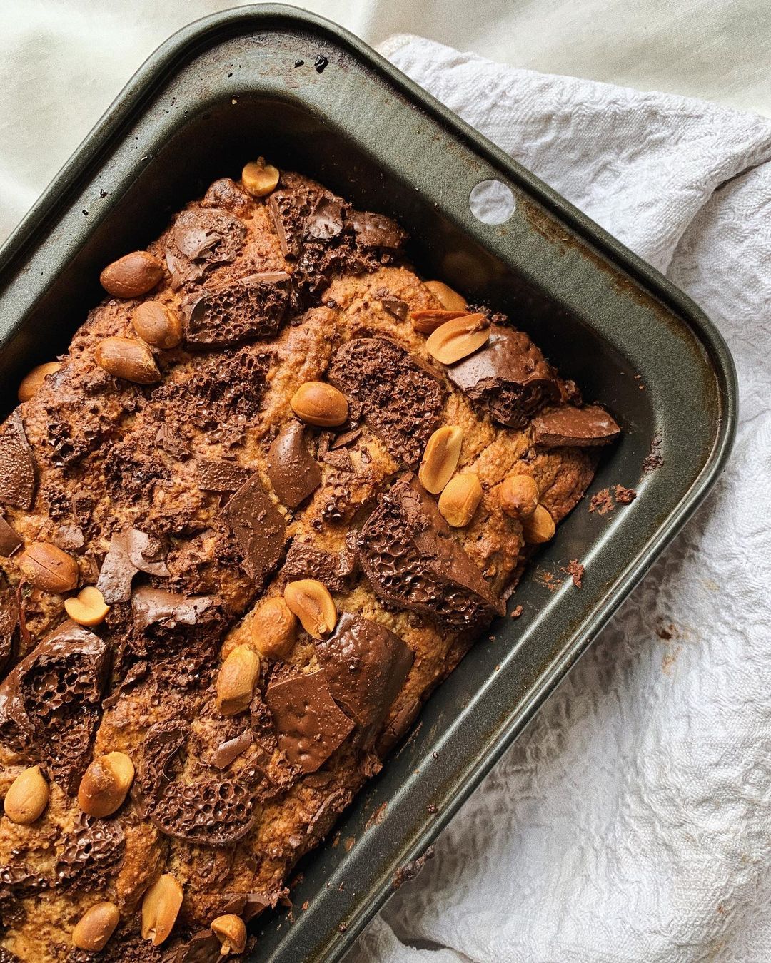 Chocolate Peanut Butter Banana Bread