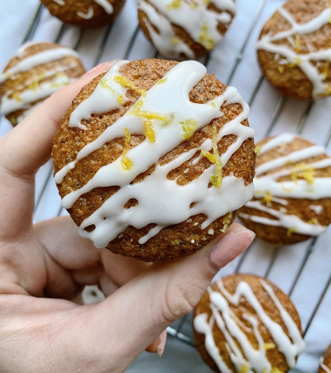 Vegan Lemon Poppy Muffins