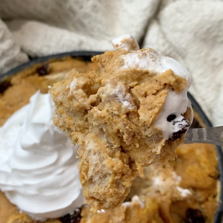 Pumpkin French Toast Protein Bake