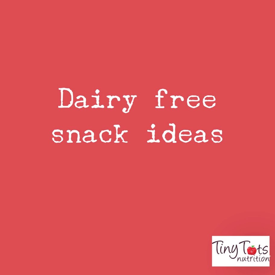 Dairy Free Snack Ideas