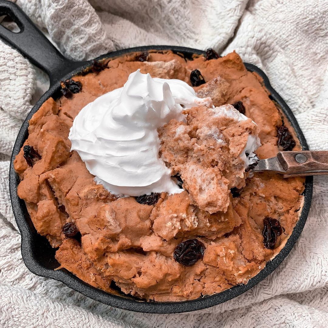 Pumpkin French Toast Protein Bake