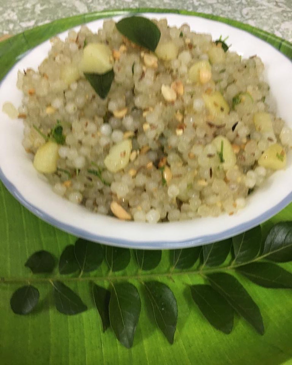 Sabudana Khichdi /Tapioca Pilaf