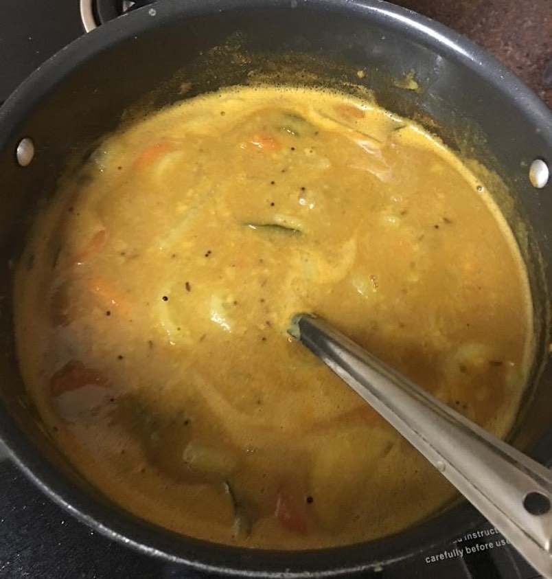 Vegetable Sambar / Lentil Soup