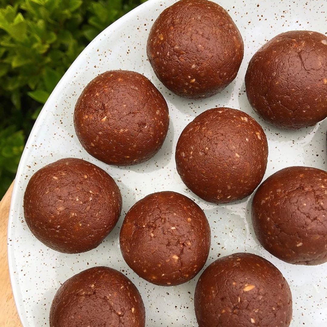 Chocolate Cookie Dough Balls