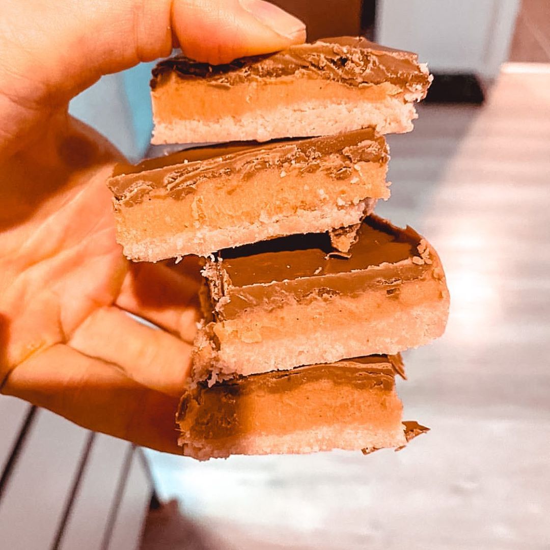 No-Bake Vegan Millionaire Shortbread