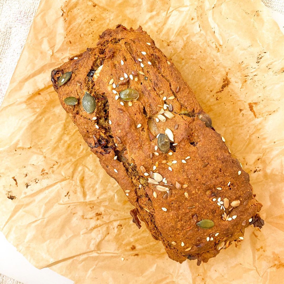 Pumpkin & Banana Fruit Loaf