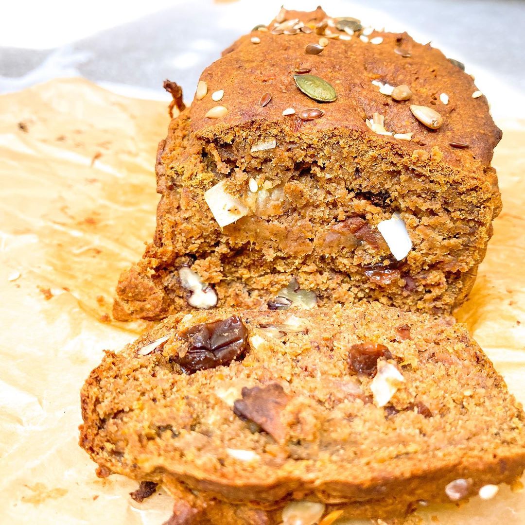 Pumpkin & Banana Fruit Loaf