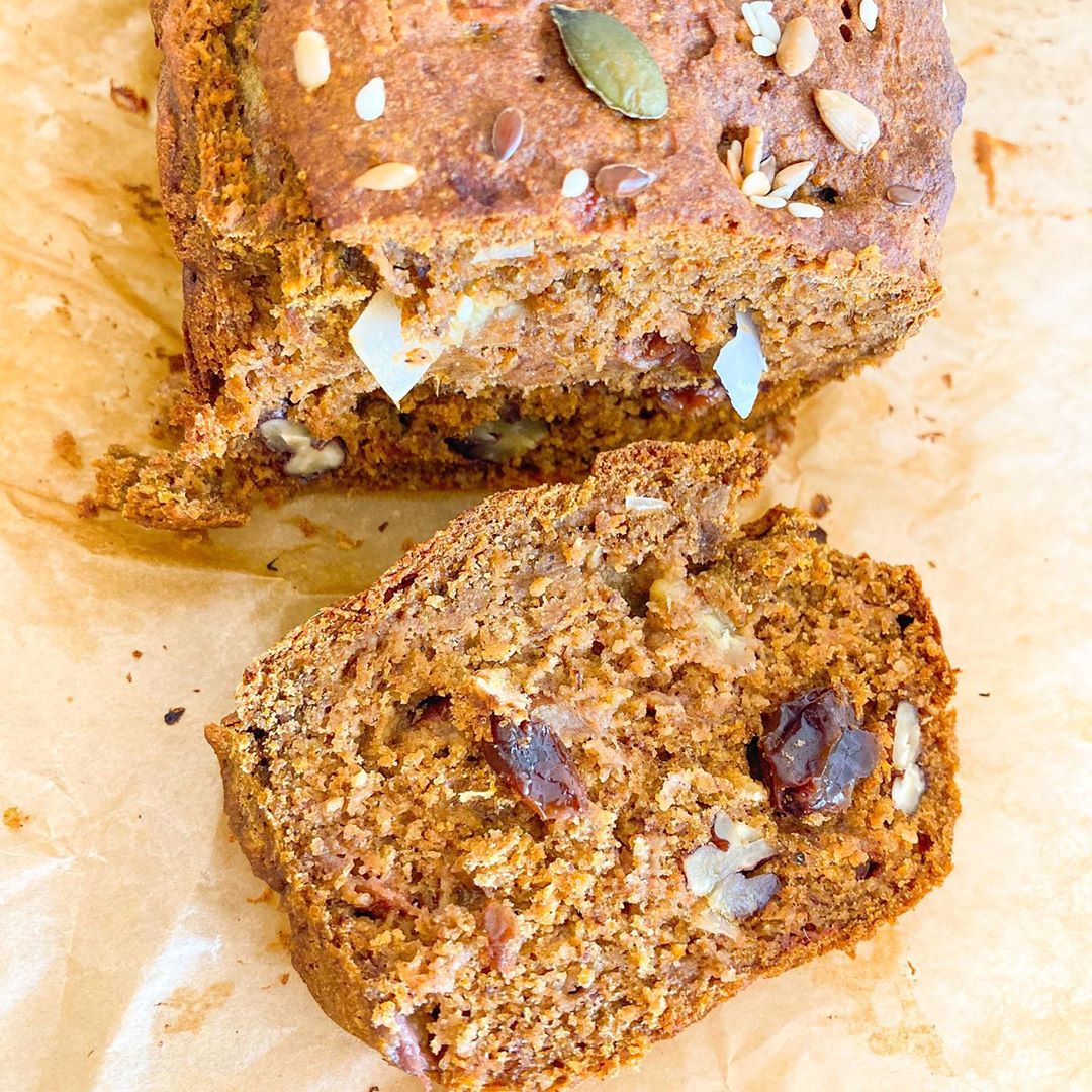 Pumpkin & Banana Fruit Loaf