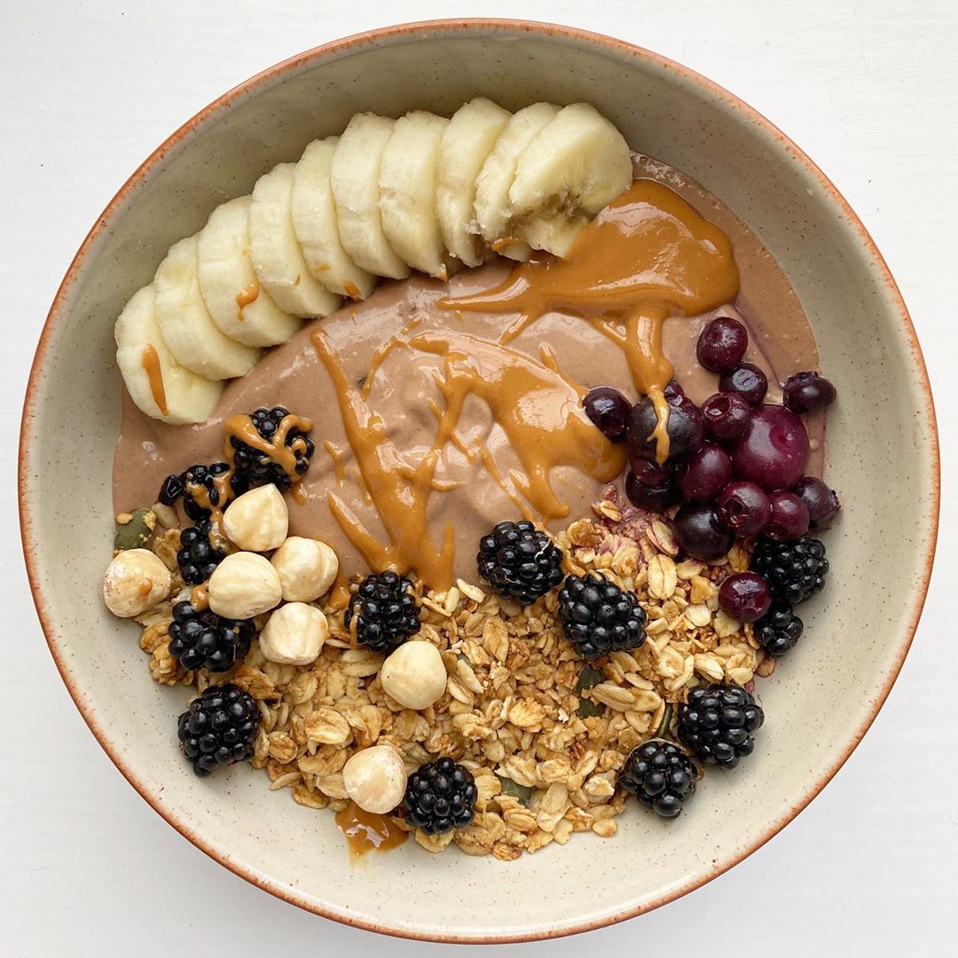 Choco-Nutty Smoothie Bowl Mousse