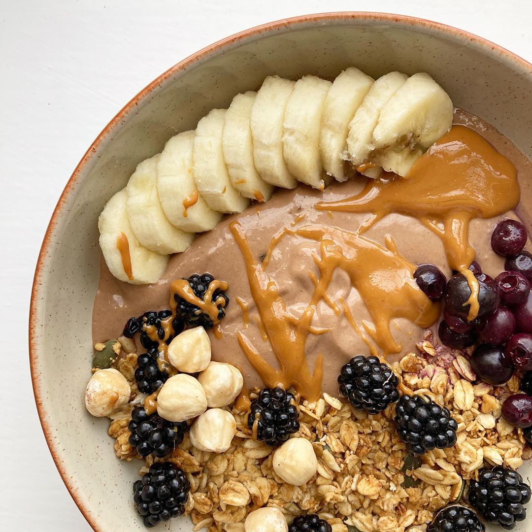 Choco-Nutty Smoothie Bowl Mousse