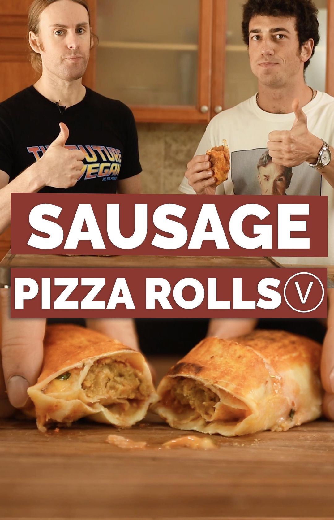 Sausage Pizza  Rolls