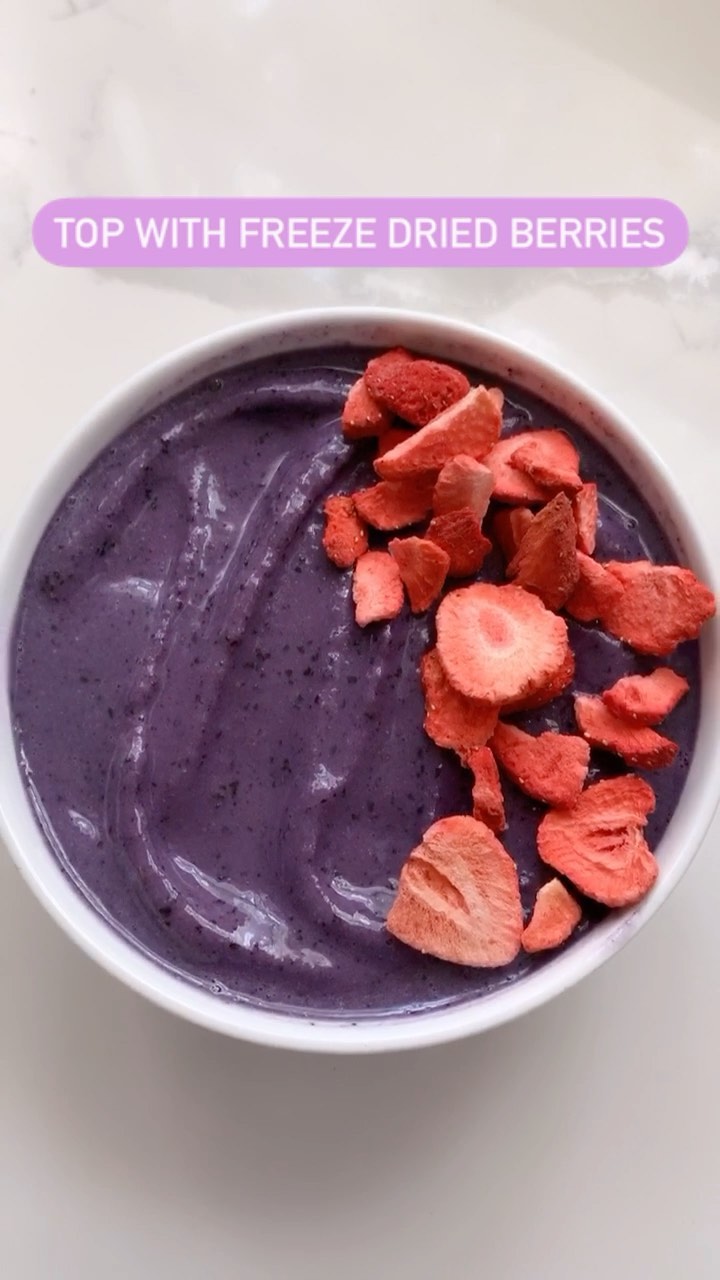 Satisfying Post-Workout Smoothie Bow