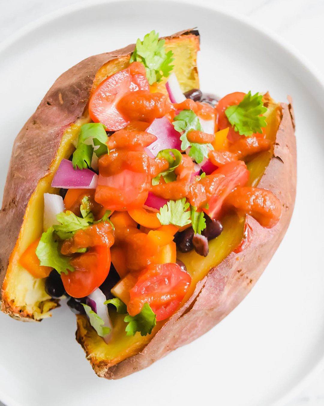 Southwest Stuffed Sweet Potato