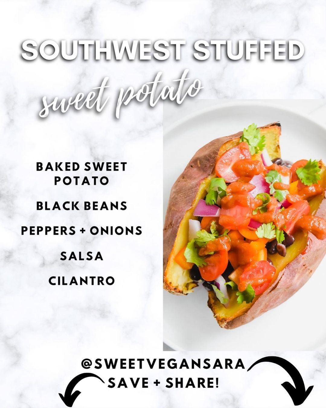 Southwest Stuffed Sweet Potato