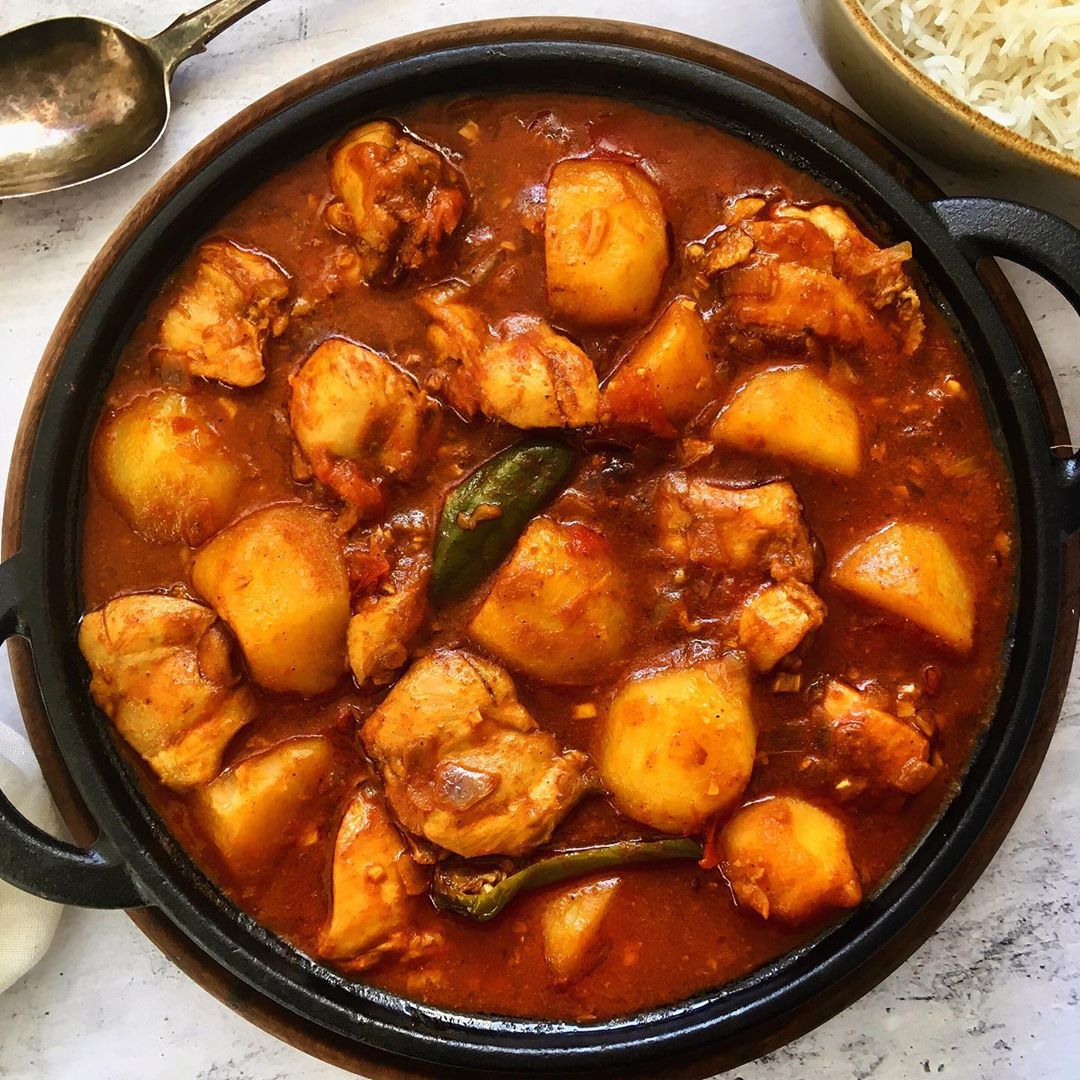 Bengali Chicken Aloo