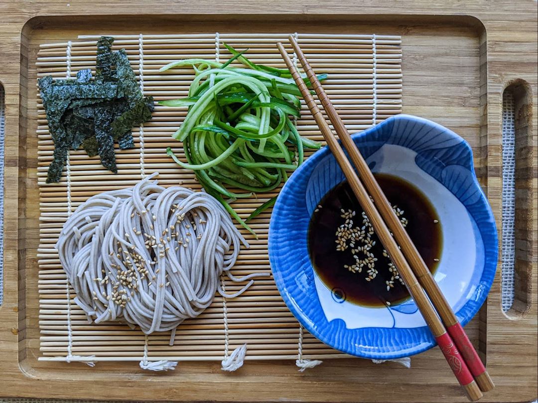 Cold Soba Noodles with Dipping Sauce