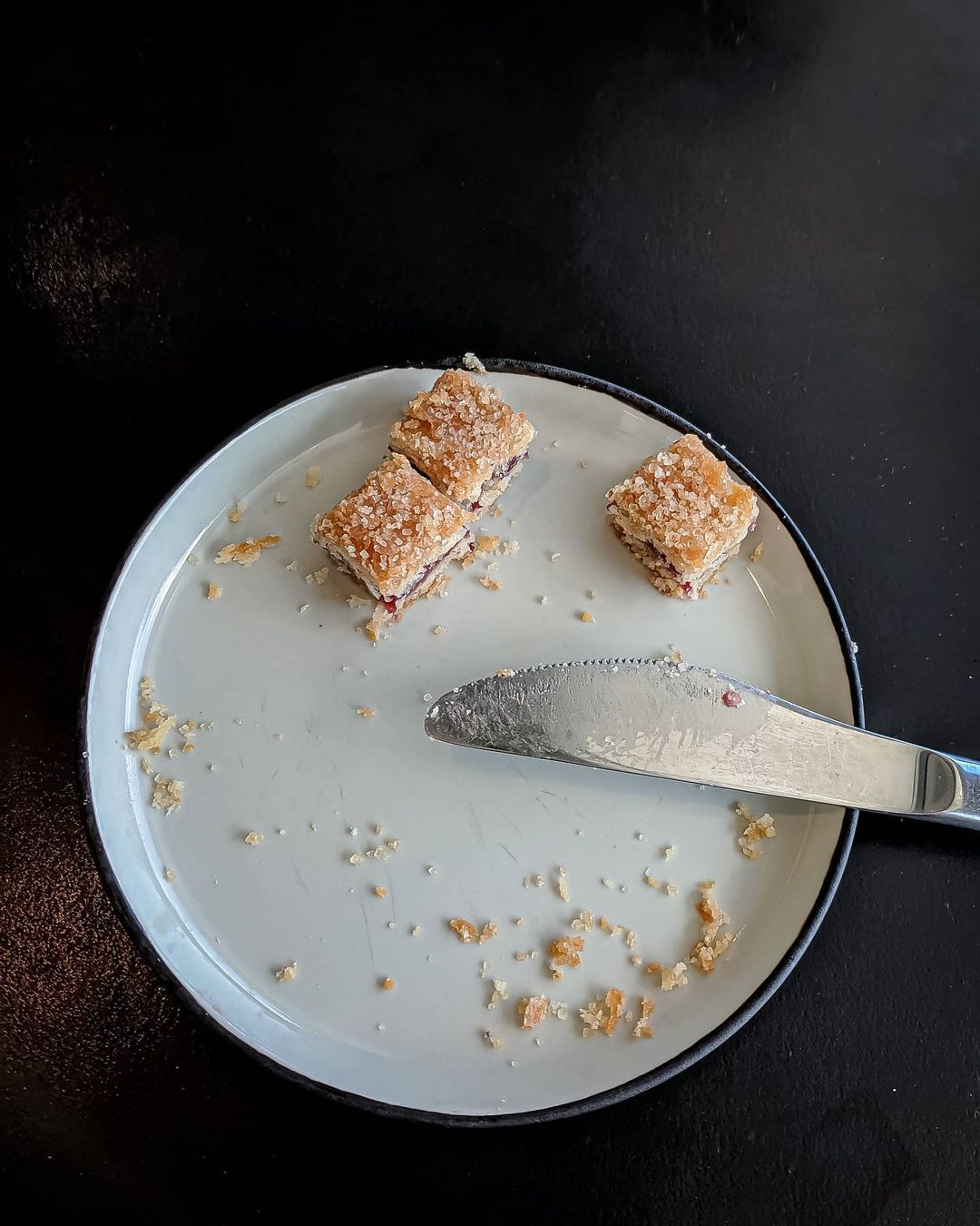 Raspberry Layered Bar Cookies with Jam
