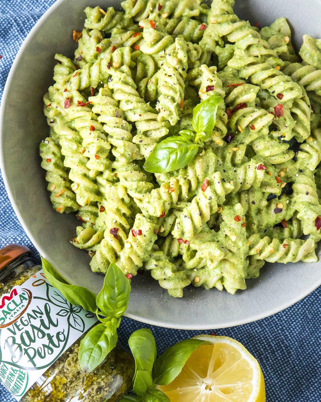 20 Minute Green Goddess Pesto Pasta