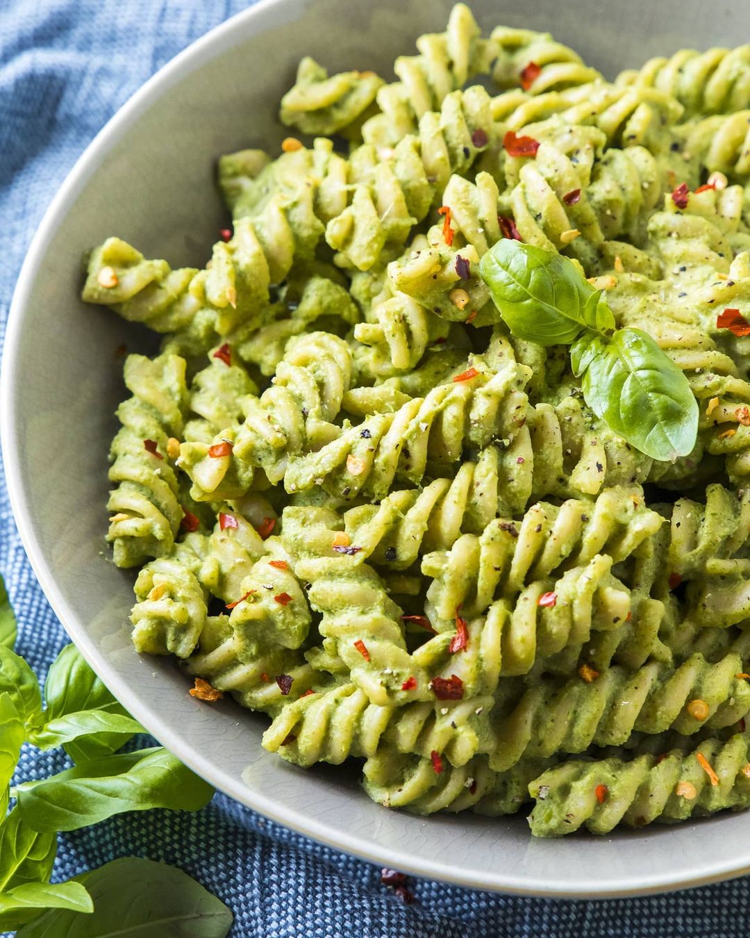 20 Minute Green Goddess Pesto Pasta