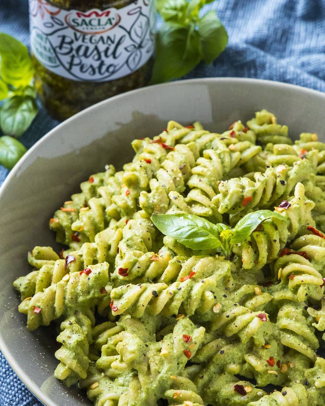 20 Minute Green Goddess Pesto Pasta