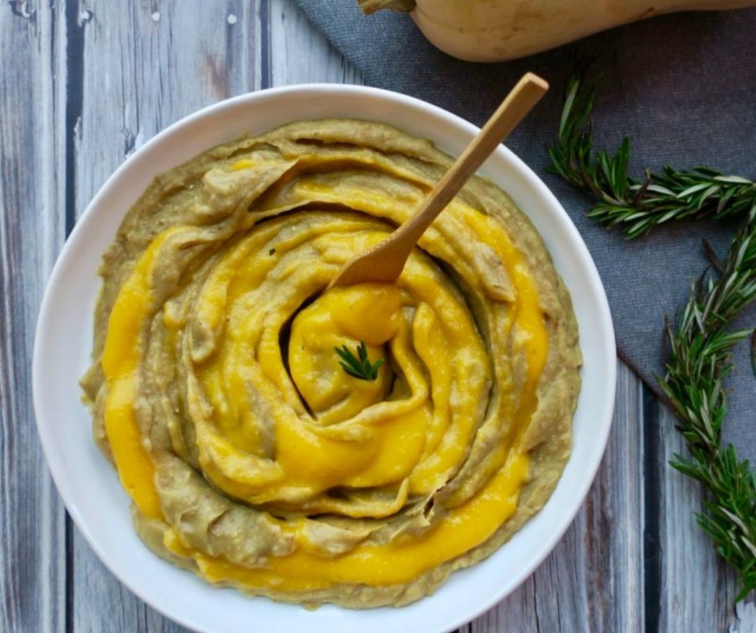 Mashed Butternut Swirl Recipe