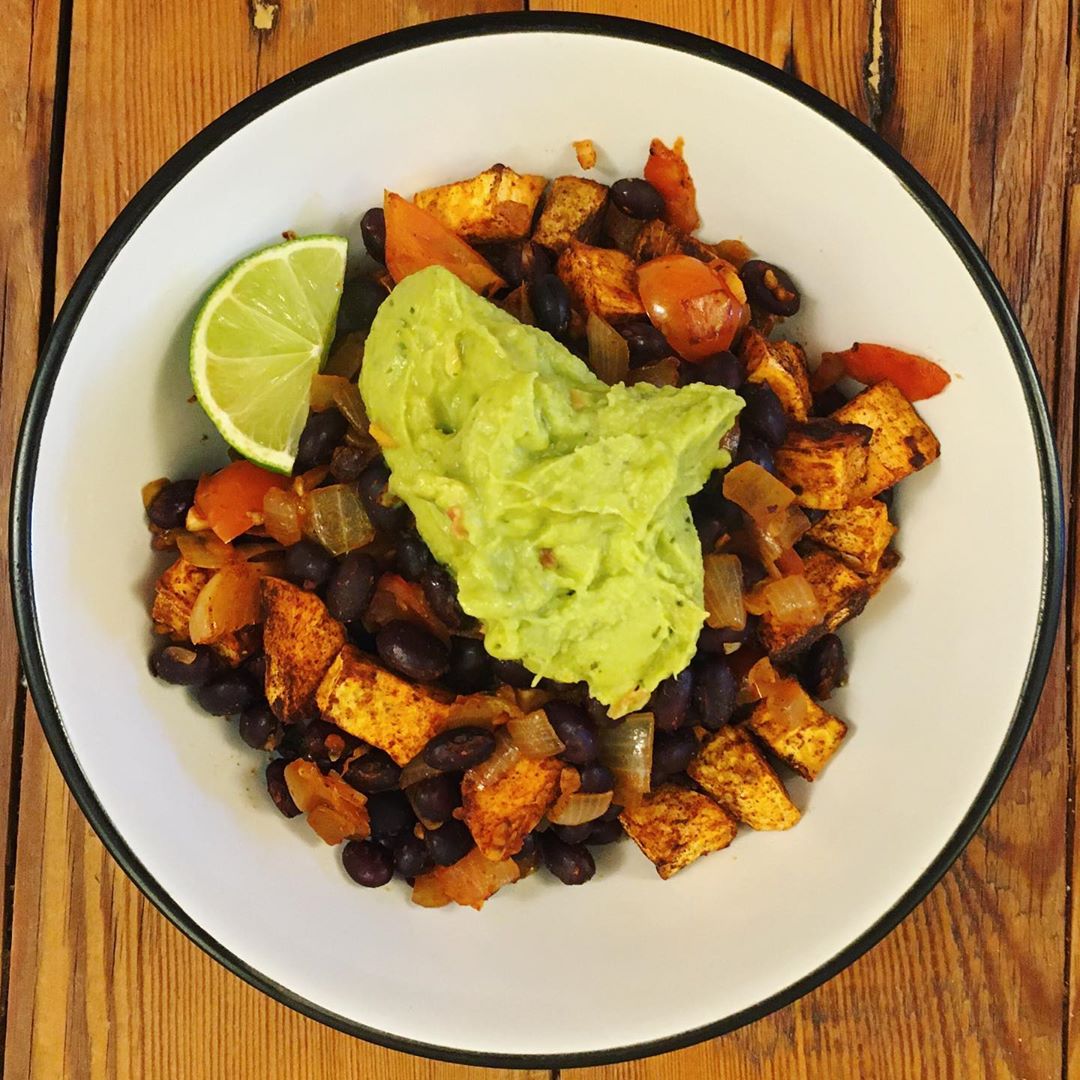 Sweet Potato and Black Bean Bowl