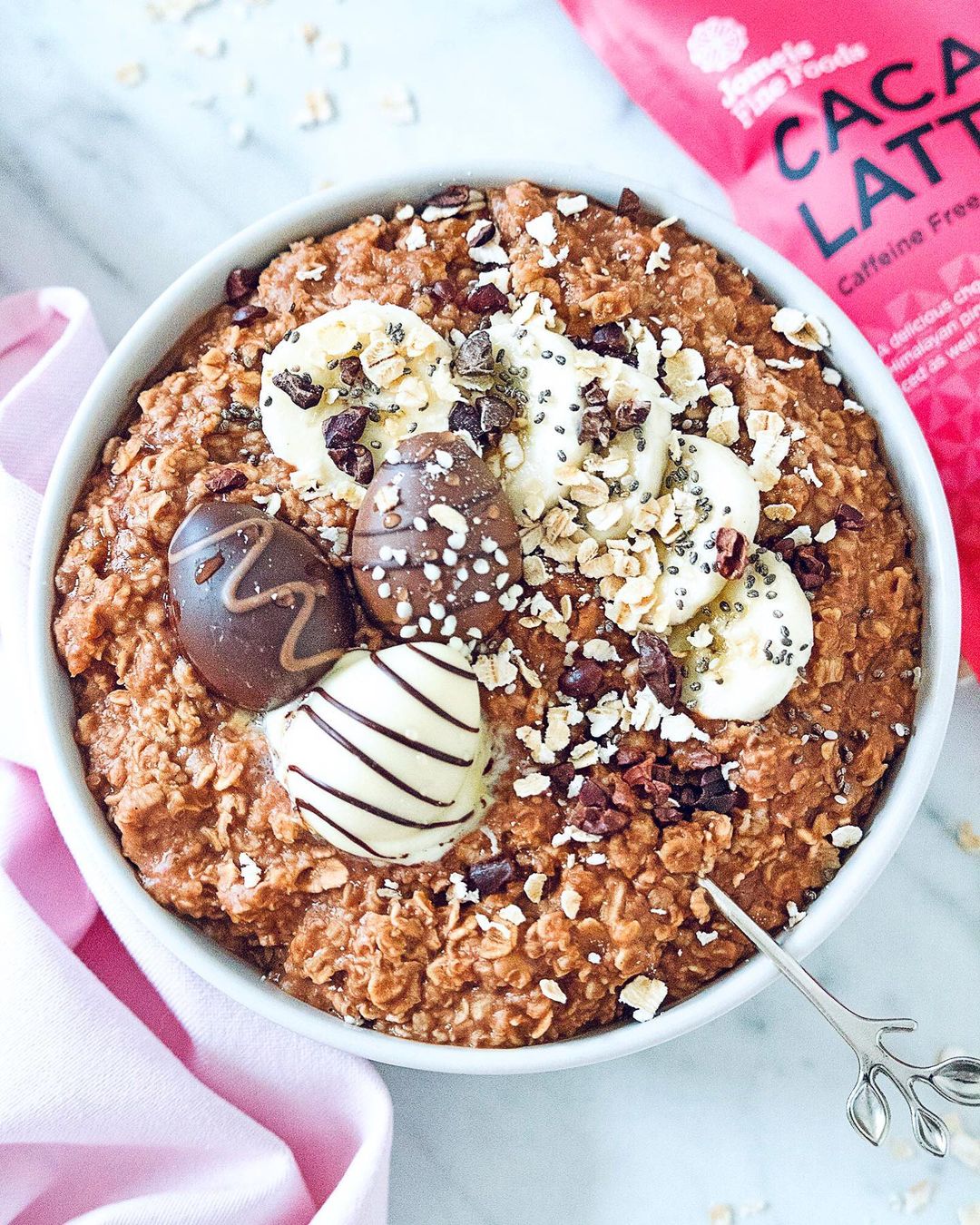 Creamy Cacao Latte Porridge