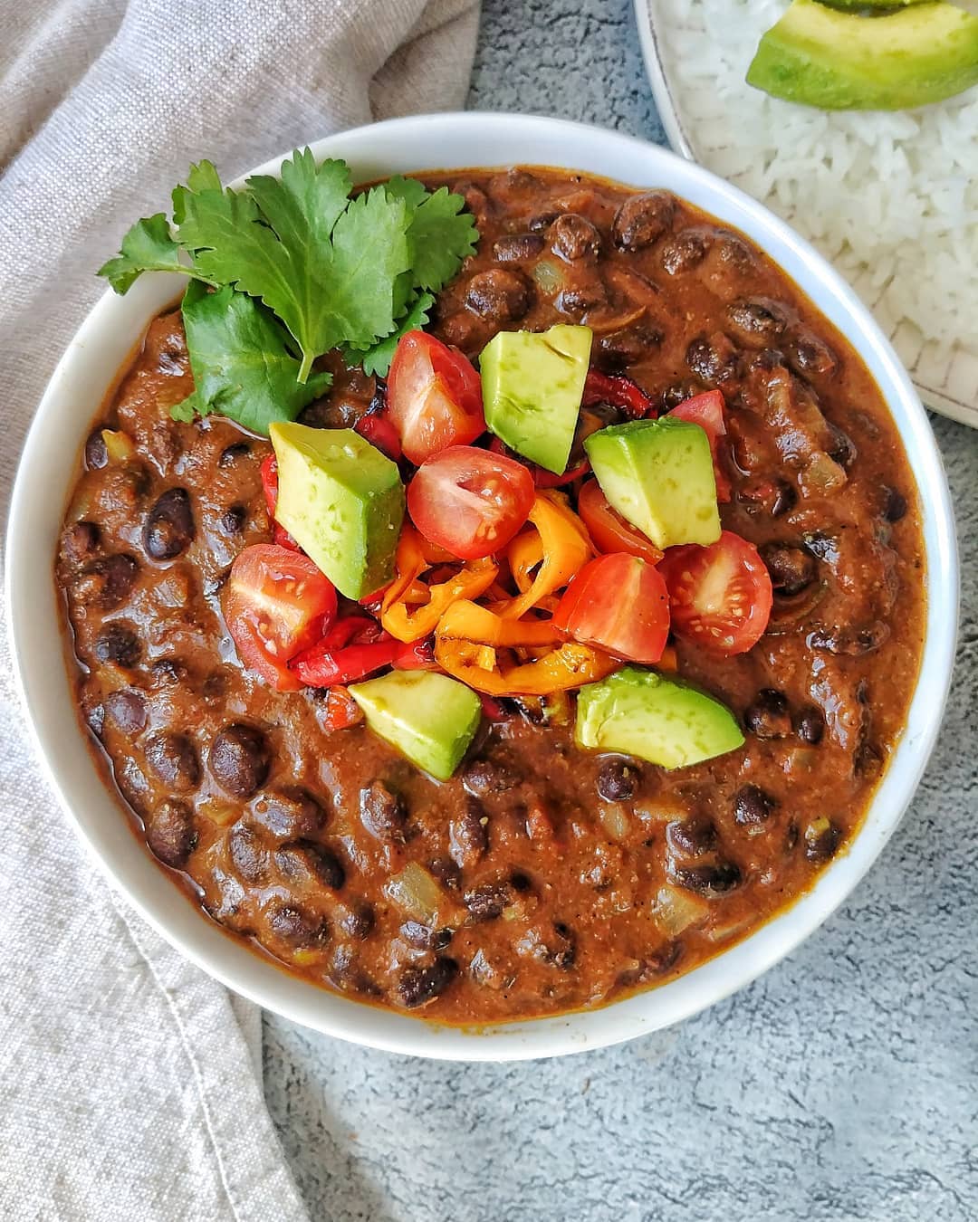 ​Cozy Black Beans and Onions