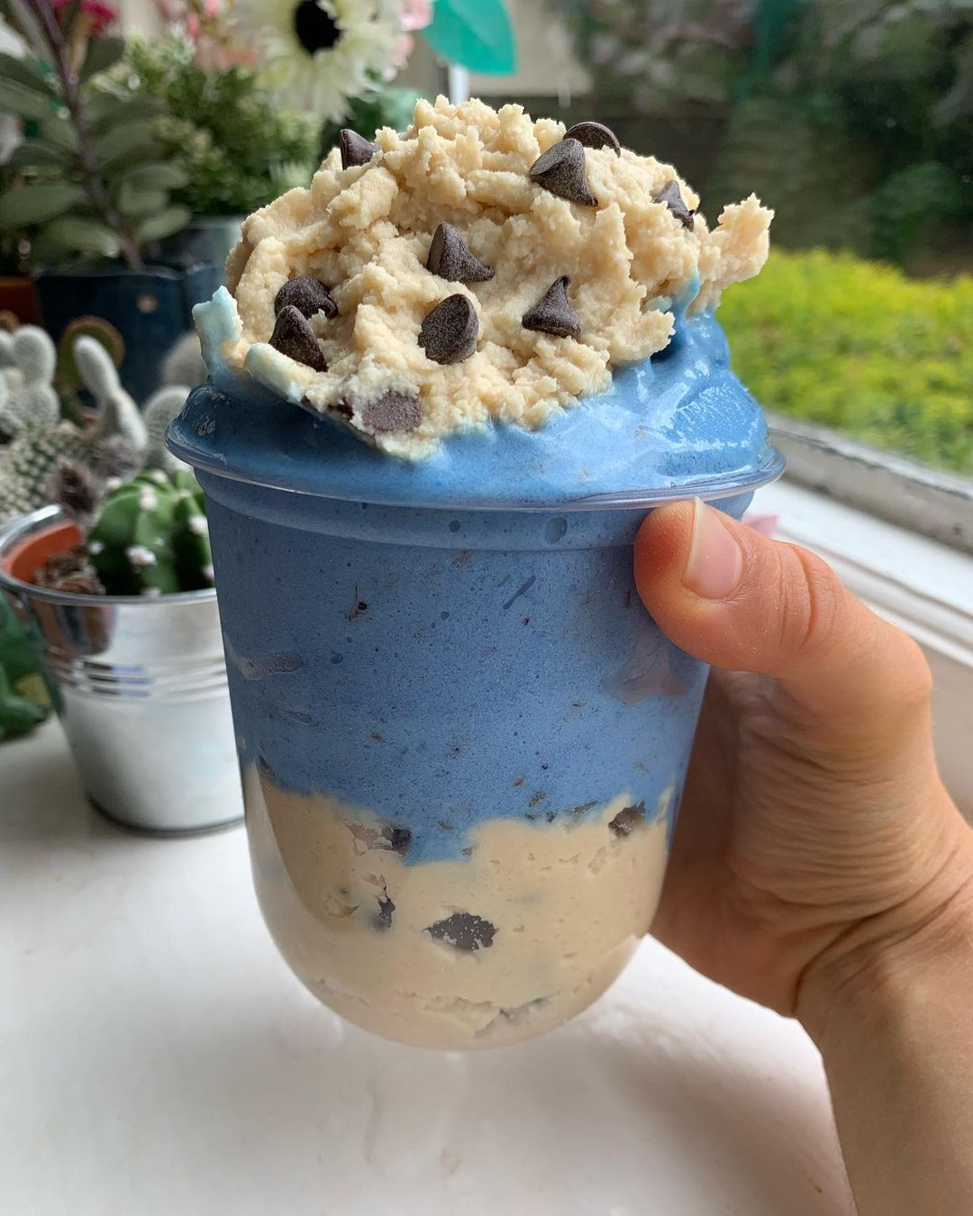 Cookie Monster Nice Cream